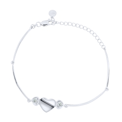 Brățară din argint  cu Cubic Zirconia Incolor
