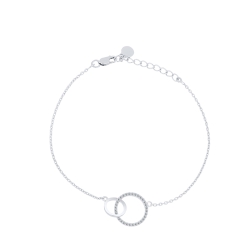 Brățară din argint  cu Cubic Zirconia Incolor
