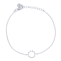 Brățară din argint  cu Cubic Zirconia Incolor