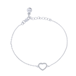 Brățară din argint  cu Cubic Zirconia Incolor
