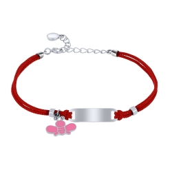 Brățară din argint  cu pietre Finift