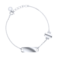 Brățară din argint  fără pietre