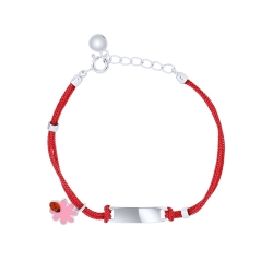 Brățară din argint  cu pietre Finift