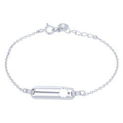 Brățară din argint  fără pietre