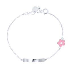 Brățară din argint  cu pietre Finift