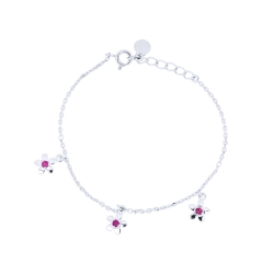 Brățară din argint  cu pietre