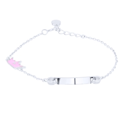 Brățară din argint  cu pietre Finift