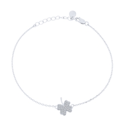 Brățară din argint  cu Cubic Zirconia Incolor