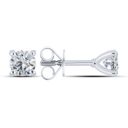 Cercei din argint  cu Cubic Zirconia Incolor