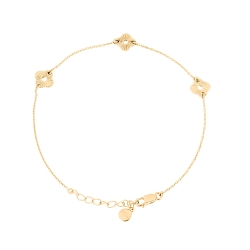 Brățară din aur roz fără pietre