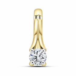Pandantiv din aur galben cu Cubic Zirconia Incolor