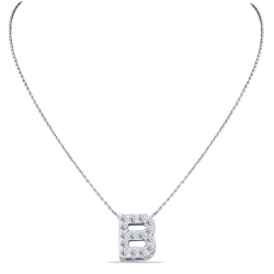 Colier din argint  cu pietre Cubic Zirconia Incolor