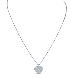Colier din argint  cu Cubic Zirconia Incolor