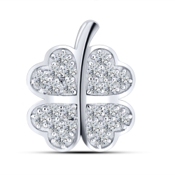 Pandantiv din argint  cu Cubic Zirconia Incolor