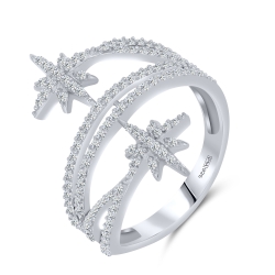 Inel din argint  cu Cubic Zirconia Incolor