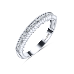 Inel din argint  cu Cubic Zirconia Incolor