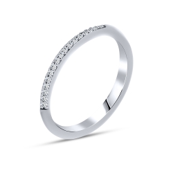 Inel din argint  cu pietre Cubic Zirconia Incolor