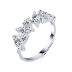 Inel din argint  cu Cubic Zirconia Incolor