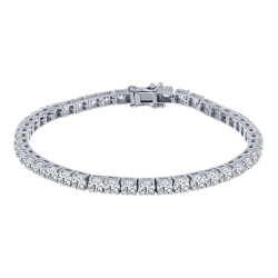 Brățară din argint  cu pietre Cubic Zirconia Incolor