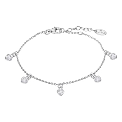 Brățară din argint  cu pietre Cubic Zirconia Incolor