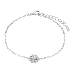 Brățară din argint  cu pietre Cubic Zirconia Incolor