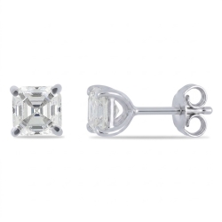Cercei din argint cu Cubic Zirconia Incolor