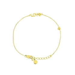 Brățară din aur galben fără pietre