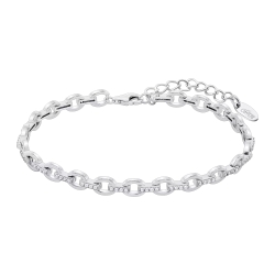 Brățară din argint  cu pietre Cubic Zirconia Incolor