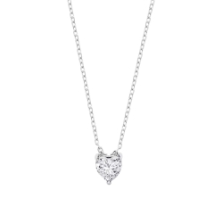 Colier din argint  cu pietre Cubic Zirconia Incolor