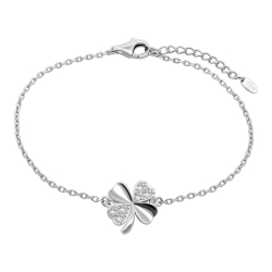 Brățară din argint  cu pietre Cubic Zirconia Incolor