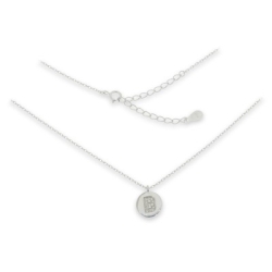 Colier din argint  cu pietre Cubic Zirconia Incolor