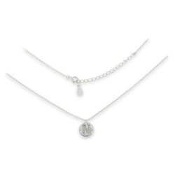 Colier din argint  cu pietre Cubic Zirconia Incolor