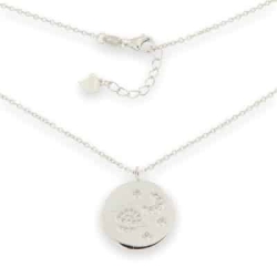Colier din argint  cu pietre Cubic Zirconia Incolor