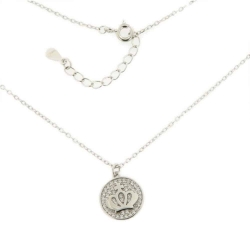 Colier din argint  cu pietre Cubic Zirconia Incolor