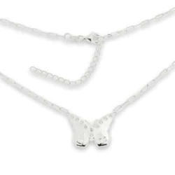 Colier din argint  cu pietre Cubic Zirconia Incolor