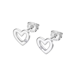 Cercei din argint cu Cubic Zirconia Incolor