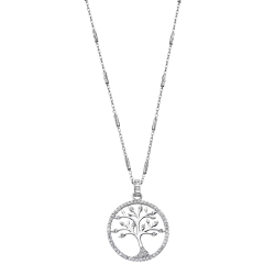 Colier din argint cu Cubic Zirconia Incolor