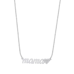 Colier din argint cu Cubic Zirconia Incolor