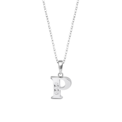 Colier din argint cu Cubic Zirconia Incolor