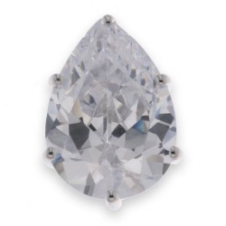 Pandantiv din argint  cu pietre Cubic Zirconia Incolor