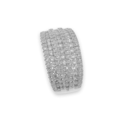 Pandantiv din argint  cu pietre Cubic Zirconia Incolor