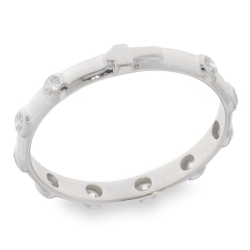 Inel din argint  cu pietre Cubic Zirconia Incolor