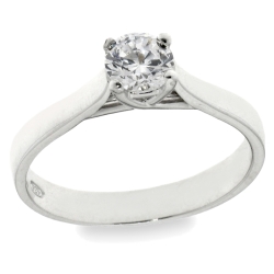Inel din argint  cu pietre Cubic Zirconia Incolor