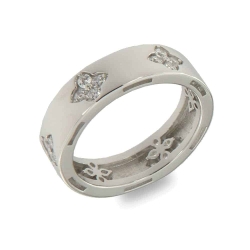 Inel din argint  cu pietre Cubic Zirconia Incolor