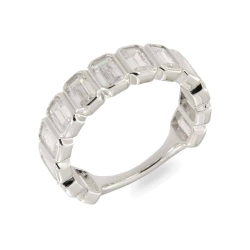 Inel din argint  cu pietre Cubic Zirconia Incolor