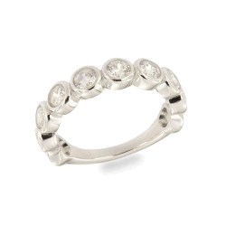 Inel din argint  cu pietre Cubic Zirconia Incolor
