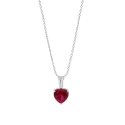 Colier din argint  cu pietre Cubic Zirconia Incolor,