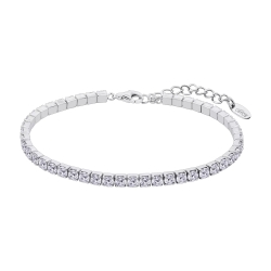 Brățară din argint  cu pietre Cubic Zirconia Incolor
