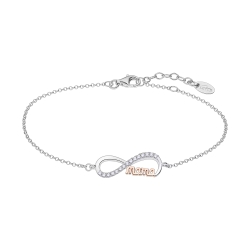 Brățară din argint  cu pietre Cubic Zirconia Incolor
