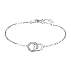 Brățară din argint  cu pietre Cubic Zirconia Incolor
